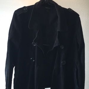 Corduroy coed button jacket.